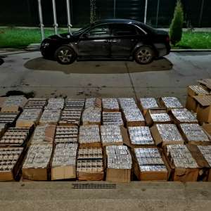 55.800 de pachete țigări, în valoare de 136.000 euro, confiscate la frontiera de nord a României