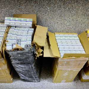 Țigări în valoare de aproximativ 30.000 lei, confiscate la frontiera de nord