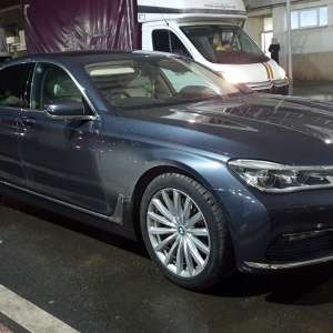 Autoturism de lux căutat de autoritățile din Marea Britanie, descoperit la P.T.F. Giurgiu