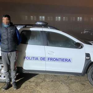 Algerian fără documente de identitate depistat la frontiera de nord a țării