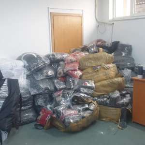 5.300 bunuri susceptibile a fi contrafăcute sau fără documente de proveniență, confiscate la P.T.F. Giurgiu în ultimele 48 de ore