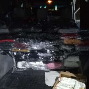 Bunuri susceptibile a fi contrafăcute în valoare de peste 77.000 lei, confiscate de poliţiştii de frontieră de la P.T.F. Vama Veche