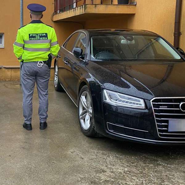 Mașină semnalată furată din Marea Britanie, descoperită în Maramureş