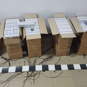 Țigări în valoare de 25.000 lei, confiscate de polițiștii de frontieră