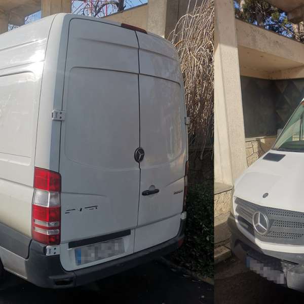 Autoutilitară căutată de autoritățile din Spania,  descoperită la Negru Vodă