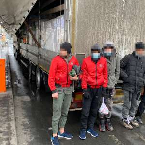 Douăzeci şi unu de cetăţeni străini care intenţionau să treacă ilegal frontiera, depistați de poliţiştii de frontieră din judeţul Arad