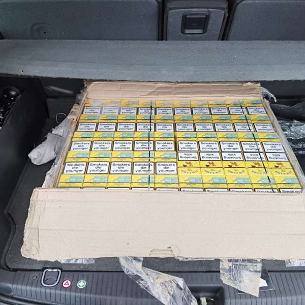 Țigări în valoare de peste 44.000 lei, confiscate de polițiștii de frontieră