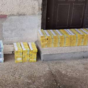 Țigări în valoare de peste 44.000 lei, confiscate de polițiștii de frontieră