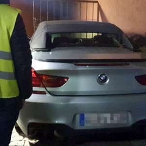 Autoturism de lux căutat de autoritățile din Germania, descoperit de polițiștii de frontieră constănțeni
