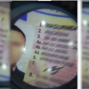 Dorea să ajungă în Lituania, utilizând un permis de conducere fals