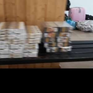 1390 pachete de ţigări, descoperite de poliţiştii de frontieră de la P.T.F. Vama Veche