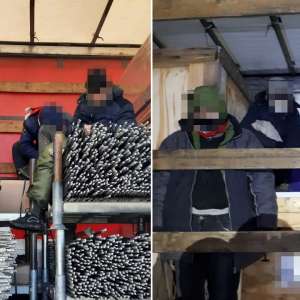 Douăzeci şi şapte de cetăţeni din Afganistan şi Pakistan depistaţi ascunşi în automarfare la Vărşand şi Nădlac