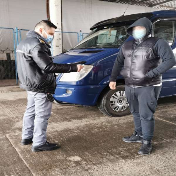 Document fals descoperit la controlul de frontieră în P.T.F. Galați Rutier