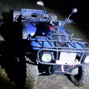 ATV neînregistrat, condus de un tânăr pieton, descoperit în trafic