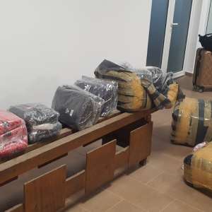 Bunuri susceptibile a fi contrafăcute în valoare de peste 81.900 lei, confiscate la P.T.F. Vama Veche