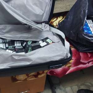 Țigarete şi tutun confiscate la frontiera de nord