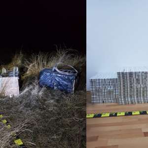 Ţigarete de contrabandă de peste 70.000 de lei, descoperite la frontiera de est