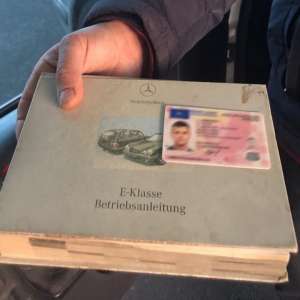Permis de conducere fals descoperit la controlul de frontieră