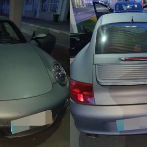 Autoturism marca Porsche căutat de autoritățile din Germania, descoperit de poliţiştii de frontieră giurgiuveni