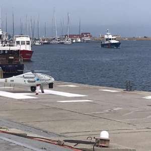 Dronă de mari dimensiuni pentru supravegherea frontierei maritime a României