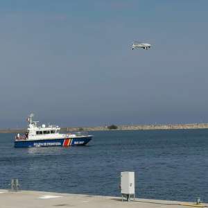Dronă de mari dimensiuni pentru supravegherea frontierei maritime a României