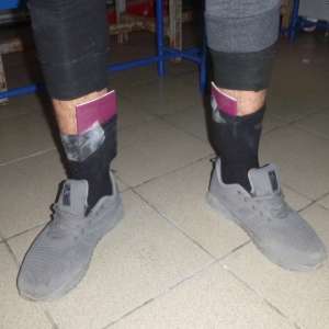 Paşapoarte false, descoperite pe gambele unui cetăţean moldovean