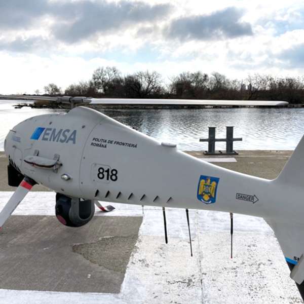 EMSA’s RPAS used by Romania’s border authorities for multipurpose coast guard surveillance over the Black Sea