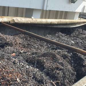 Peste 4 tone de deșeuri, oprite la P.T.F. Giurgiu