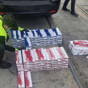 Flagrant organizat contrabandiștilor de țigarete în Portul Constanța