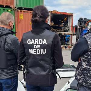 Container din Norvegia, încărcat cu deșeuri, depistat în Portul Constanţa