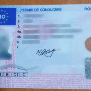 Permis de conducere fals descoperit la controlul de frontieră