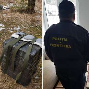 2.000 pachete cu țigări confiscate de polițiștii de frontieră suceveni