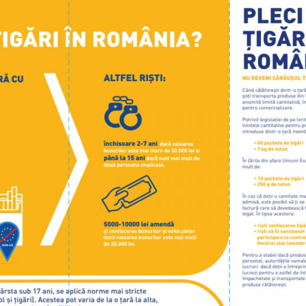 21 aprilie – Ziua națională împotriva traficului ilicit