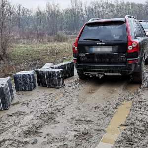 Peste 12.000  pachete cu țigări confiscate la frontiera de nord