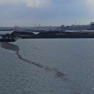 Poluare în bazinul Portului Constanța