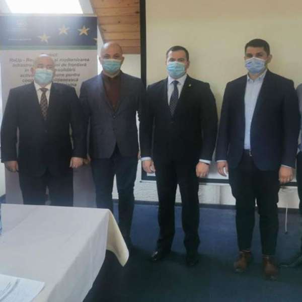S-a semnat proiectul Reabilitarea și modernizarea infrastructurii poliției de frontieră în vederea consolidării activităților comune pentru cooperarea poliției la frontiera RO-UA