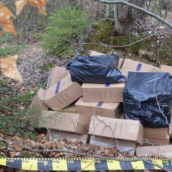 Aproximativ 18.000 pachete țigări, confiscate la frontiera de nord