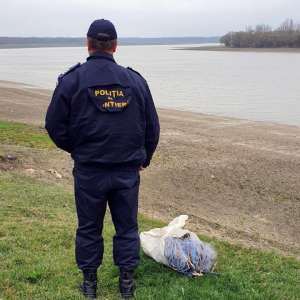 Braconier cu plasă monofilament depistat de polițiștii de frontieră botoşăneni