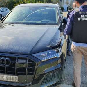 Autoturism de lux căutat de autoritățile din Germania, descoperit de poliţiştii de frontieră constănţeni
