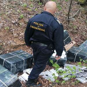 22.000 pachete țigări descoperite la frontiera de nord