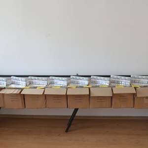 22.000 pachete țigări descoperite la frontiera de nord