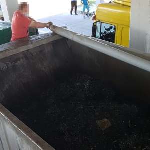 Peste 59 de tone de deșeuri din diferite materiale, oprite la P.T.F. Giurgiu