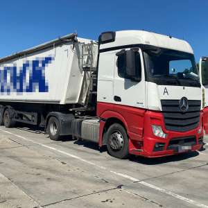 Peste 23 de tone deșeuri din șpan fier, oprite la P. T. F. Călărași