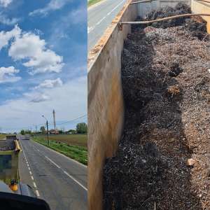 Aproximativ 150 de tone de deşeuri de tip şpan, descoperite la P.T.F. Vama Veche