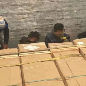 Doisprezece afgani, depistaţi ascunşi în două automarfare la PTF Nădlac II