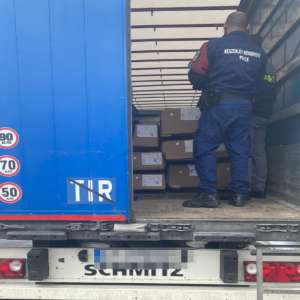 Doisprezece afgani, depistaţi ascunşi în două automarfare la PTF Nădlac II