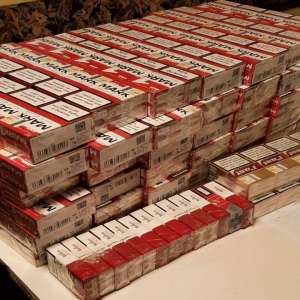 Țigări ascunse la bordul unei nave, descoperite la P.T.F. Galaţi-Port