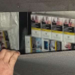 720 de pachete de țigări, descoperite ascunse într-un camion,   în P.T.F. Bechet