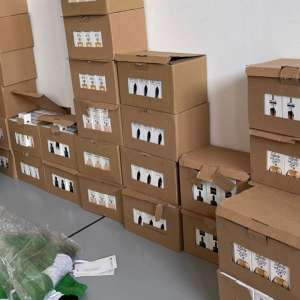 Bunuri susceptibile a fi contrafăcute, estimate la  263.980 lei, descoperite în P.T.F Giurgiu