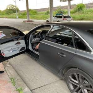 Autoturism de lux descoperit de polițiștii de frontieră la câteva ore de la semnalarea furtului